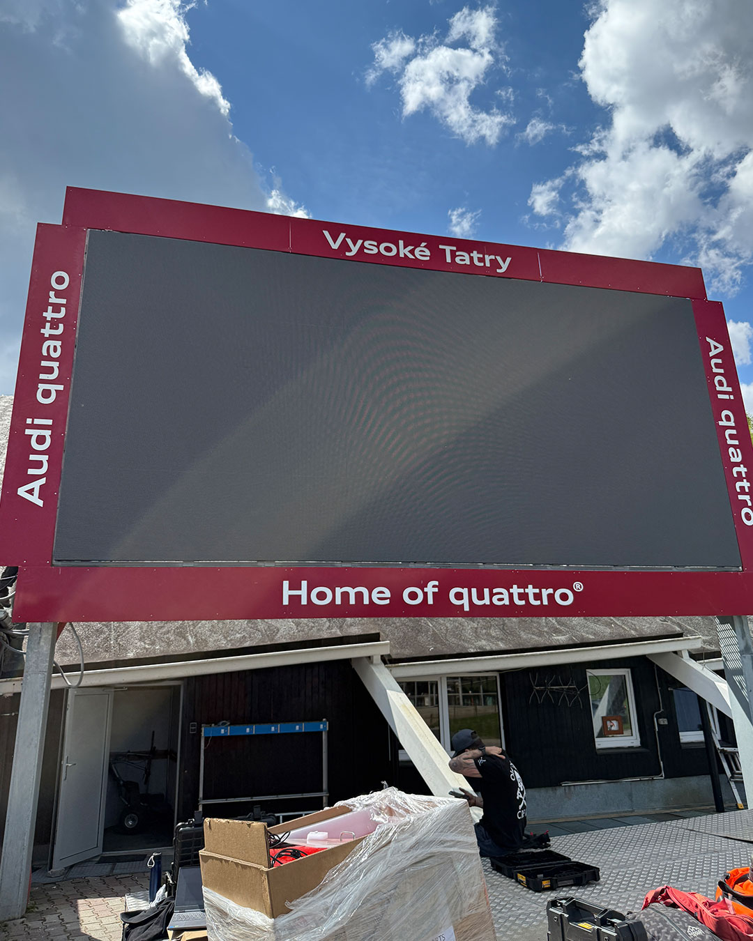 Vysoké Tatry LED obrazovka